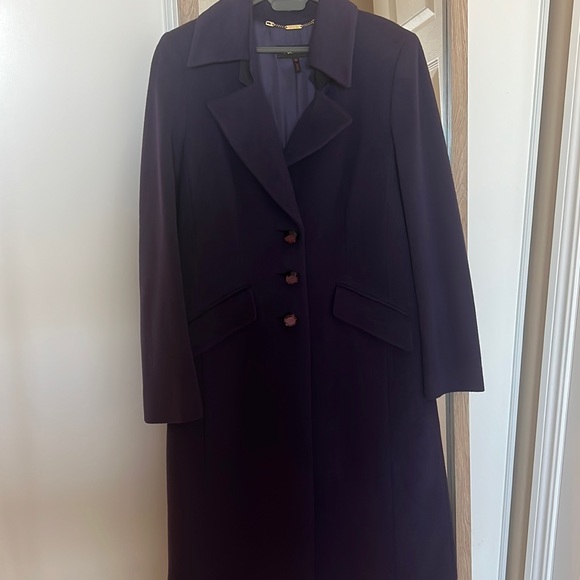 Escada wool and Cashmere coat - Picture 4 of 13